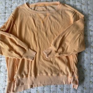 AE Oversized Waffle Knit Pullover